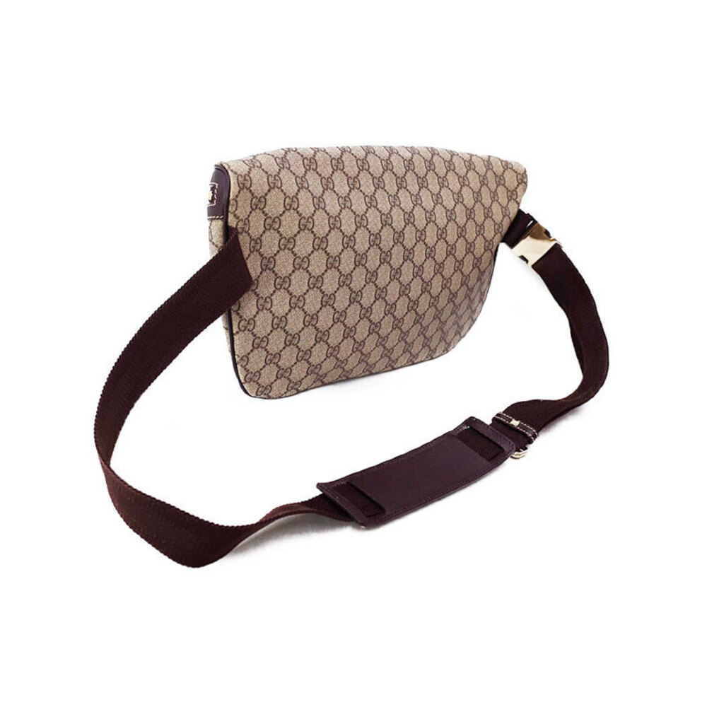 GUCCI GG Supreme Belt Crossbody Bum Bag Body - Picture 2 of 9